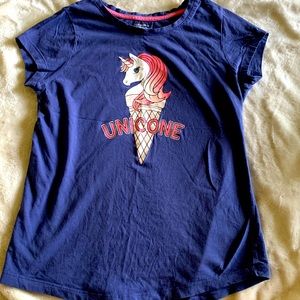 Girls XL Unicorn shirt
